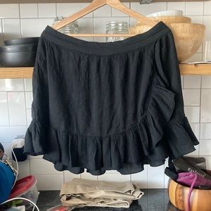 Aerie black skirt